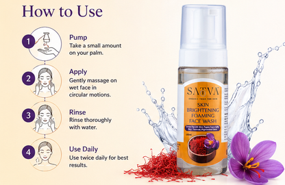 Skin Brightening Foaming Face Wash