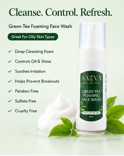 Green Tea Foaming Face Wash