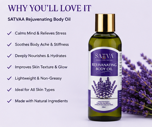 Rejuvenating Body Oil | Deep Nourishment & Skin Repair Elixir