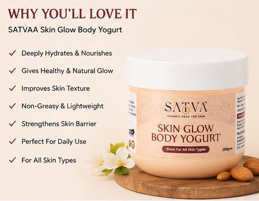 Skin Glow Body Yogurt | Lightweight Hydration & Radiant Skin