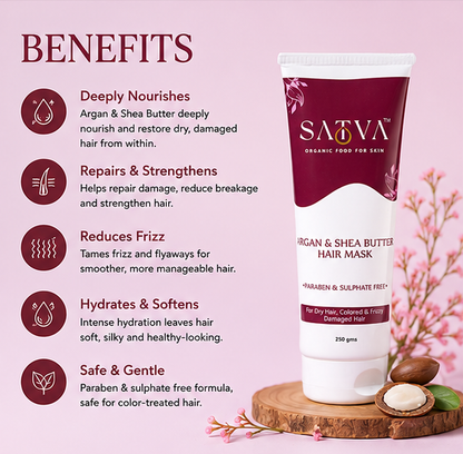 Argan & Shea Butter Hair Mask