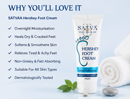 Hershey Hand & Foot Cream | Deep Moisture & Soft Smooth Skin Care