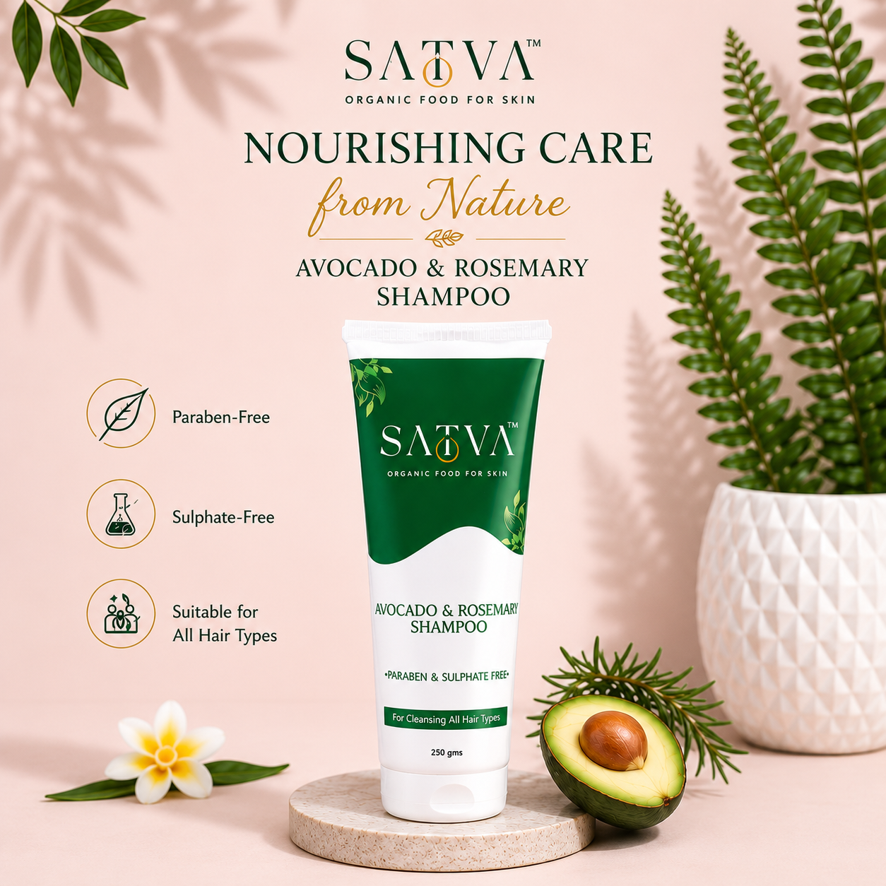 Avocado & Rosemary Shampoo